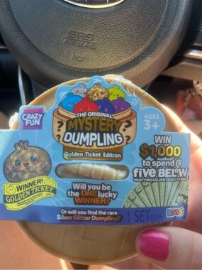 RARE VIRAL Mystery Dumpling Golden Ticket Edition